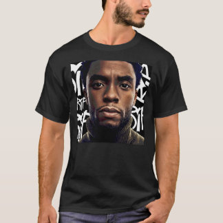 Camiseta QEPD Chadwick Boseman Premium T-Shirt