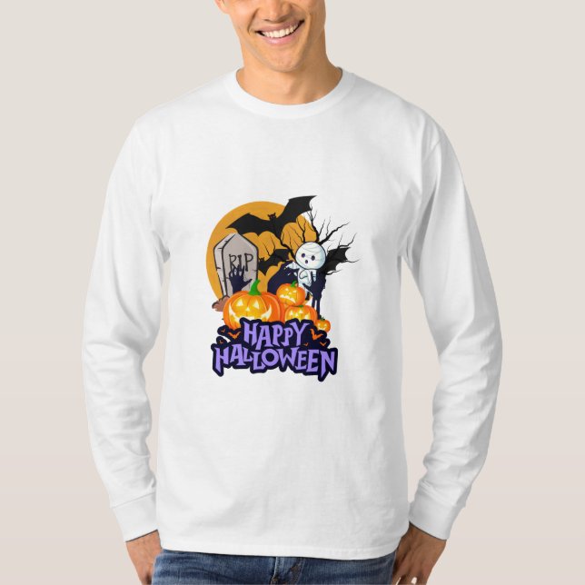 Camiseta QEPD Gravestone Shirt (Anverso)