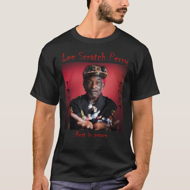 Camiseta QEPD Lee Scratch Perry T Shirt, Lee Scratch Perry  (Anverso)