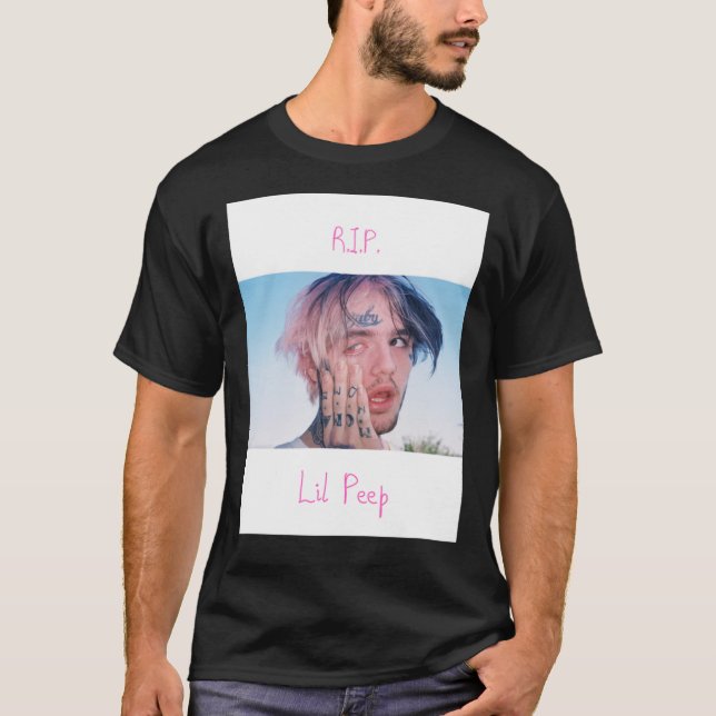 Camiseta QEPD Lil Peep Design Classic T-Shirt (Anverso)