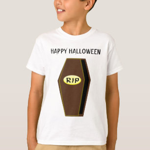 Camiseta QEPD Personalizado de Halloween de Doom Kids