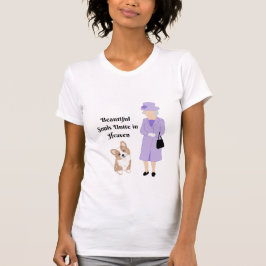 Camiseta QEPD Reina Isabel II Hermosas Almas se unen