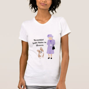 Camiseta QEPD Reina Isabel II Hermosas Almas se unen