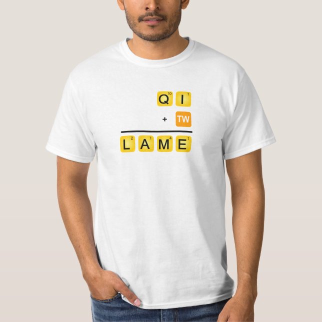 Camiseta ¡QI es COJO! (Anverso)