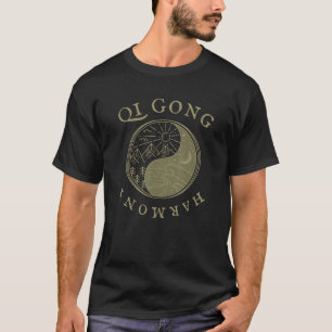 Camiseta Qi Gong Harmony hace mi día, retro drwi vintage
