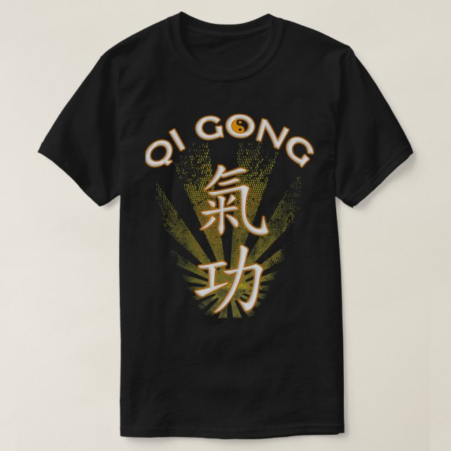 Camiseta Qi Gong qigong tai chi clásico esencial TShirt (Diseño del anverso)