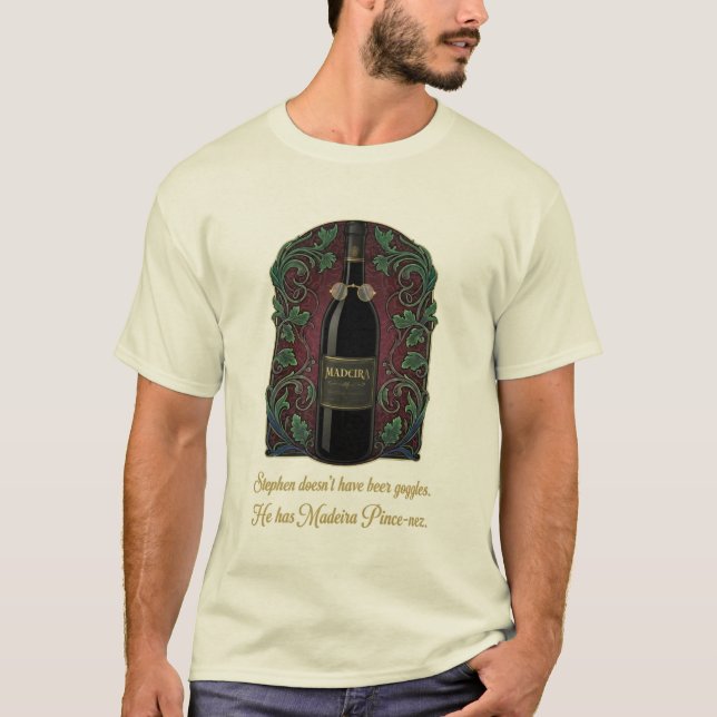 Camiseta QI Madeira Pince-Nez Shirt (Anverso)