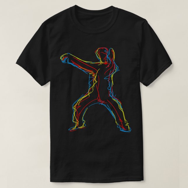Camiseta Qigong Tai Chi Gong Qi Gong Chi Gong (Diseño del anverso)