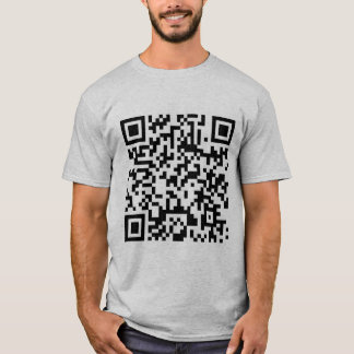 Camiseta Qr- c0de Gray Men's Tee