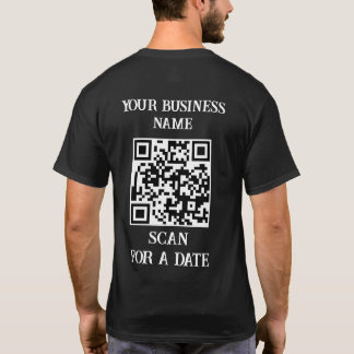 Camiseta QR Code Business personalizado