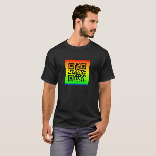 Camiseta QR Code® dice: PAZ