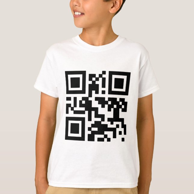 Camiseta QR "Sabat feliz!" código (Anverso)