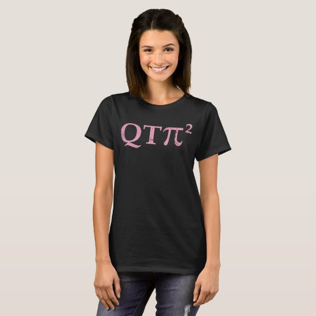 Camiseta QTPI para su empanada de Cutie apenó diseño (Anverso completo)