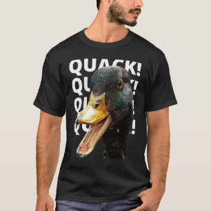Camiseta Quack Quack Quack para el béisbol Duck Raglan