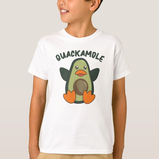 Camiseta Quackamole Dulce aguacate Pun Aguacates (Anverso)