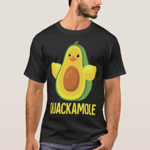 Camiseta Quackamole I Quack Duck garganta aguacate