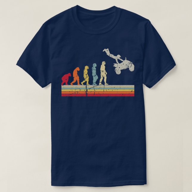 Camiseta Quad Evolution ATV Motorsport Bike QuadTSh (Diseño del anverso)