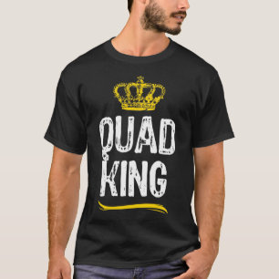Camiseta Quad King Men Lover Bicicleta ATV Funny Regalo Gua