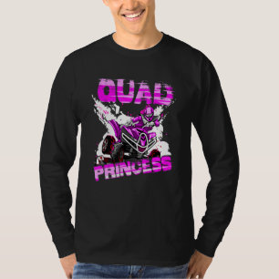 Camiseta Quad Princess ATV 4 Wheeler Quad Offroad Mud MX Gi