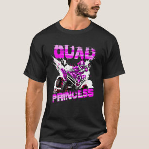 Camiseta Quad Princess ATV 4 Wheeler Quad Offroad Mud MX Gi