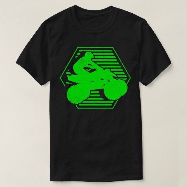 Camiseta Quad Quad Biker Quad (Diseño del anverso)