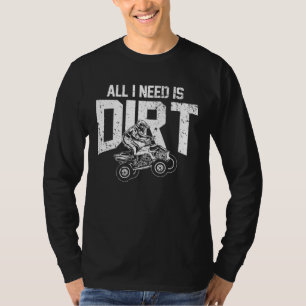Camiseta Quad Retro Quad Riding 4Wheeler Atv Para Niños M