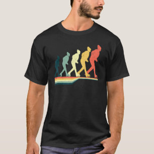 Camiseta Quad Roller Skating Vintage Retro