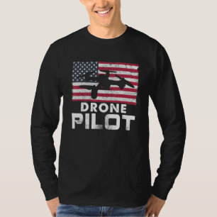 Camiseta Quadcopter FPV RPV Drone Racer FPV piloto Freestyl