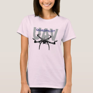 Camiseta Quadcopter Pilot UAV
