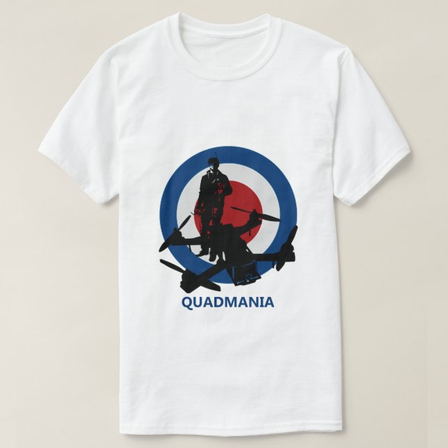 Camiseta Quadmania (Diseño del anverso)