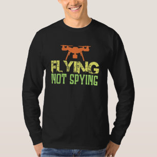 Camiseta Quadrocopter Spy Fly No Espiar Drones Fpv