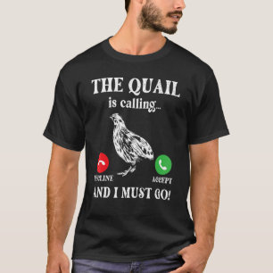 Camiseta Quail Llama Partridge Family Quail Gray B