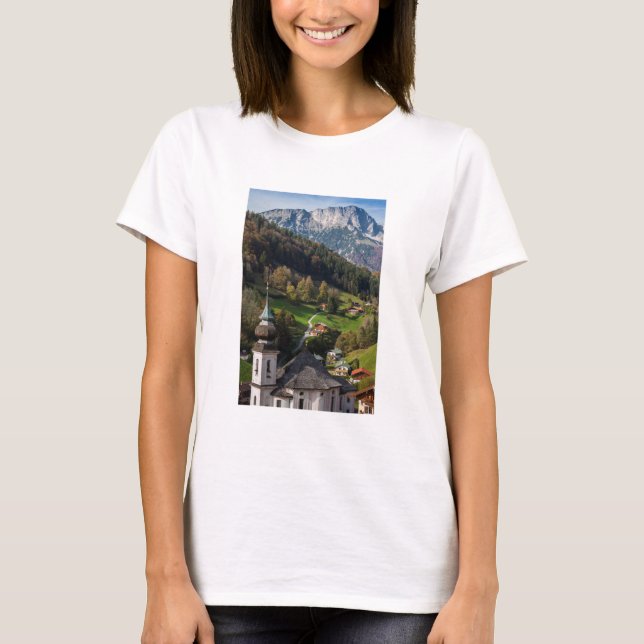 Camiseta Quaint bavarian village, Germany (Anverso)