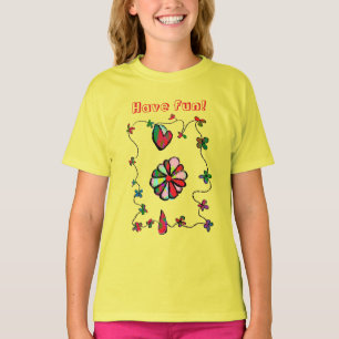 Camiseta Quaint Folk Retro y el arte feliz