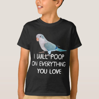 Camiseta Quaker Parro, Poop On Everything Blue Quaker