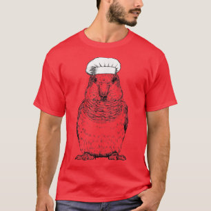 Camiseta Quaker Parrot Cocinero Chef Funny Cocinando Ave