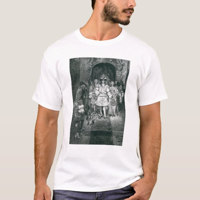 Camiseta Quaker y rey en Whitehall (Anverso)