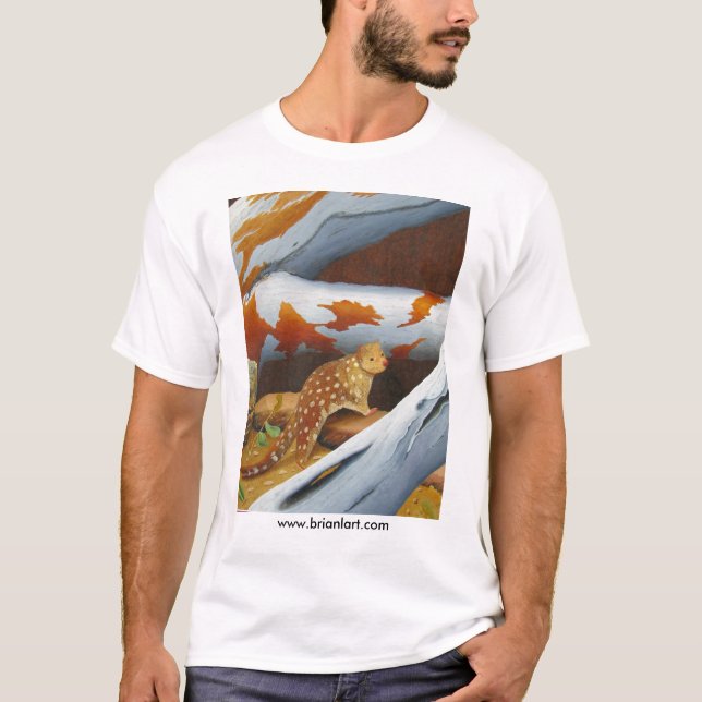 Camiseta Qual de Tasmania Australia (Anverso)
