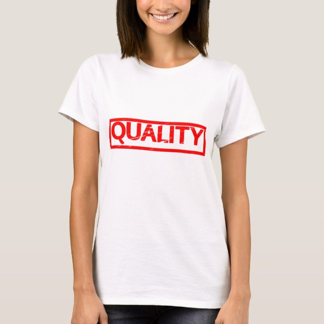 Camiseta Quality Stamp (Anverso)