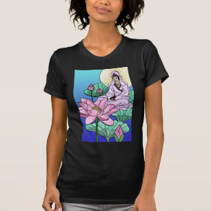 Camiseta Quan Yin (Kuan Yin) en el Lotus