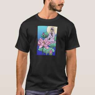 Camiseta Quan Yin (Kuan Yin) en el Lotus
