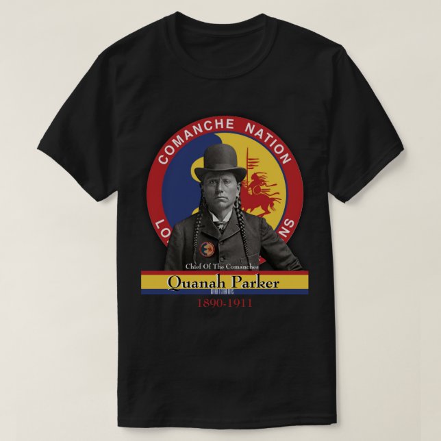 Camiseta Quanah Parker (Diseño del anverso)