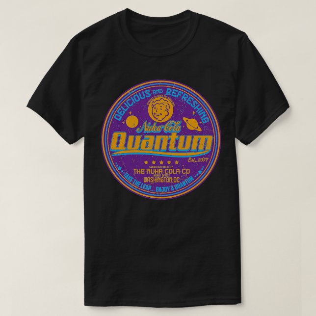 Camiseta Quantum (Diseño del anverso)