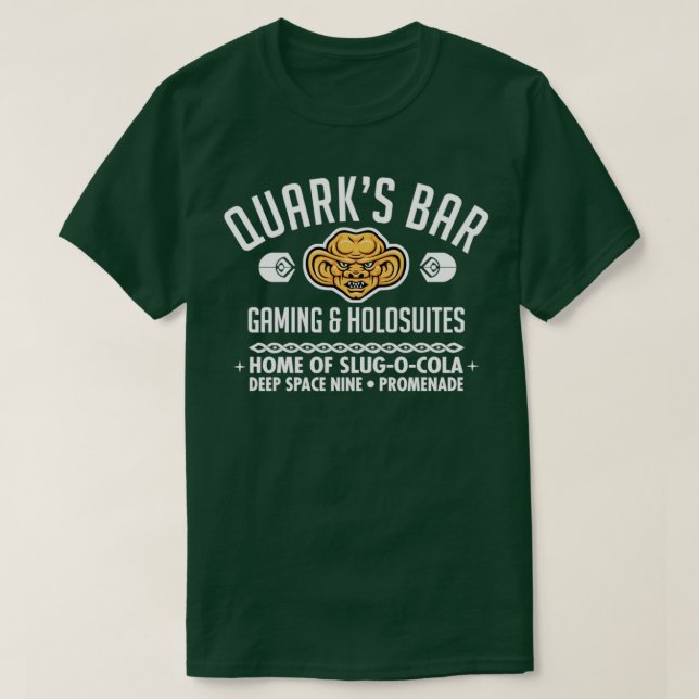 Camiseta Quarks Bar Vintage (Diseño del anverso)