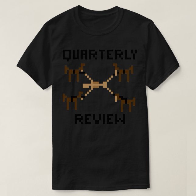 Camiseta Quarterly Review (Diseño del anverso)