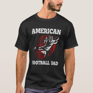 Camiseta Quaterback Kicker, Padre Estadounidense De Fútbol,