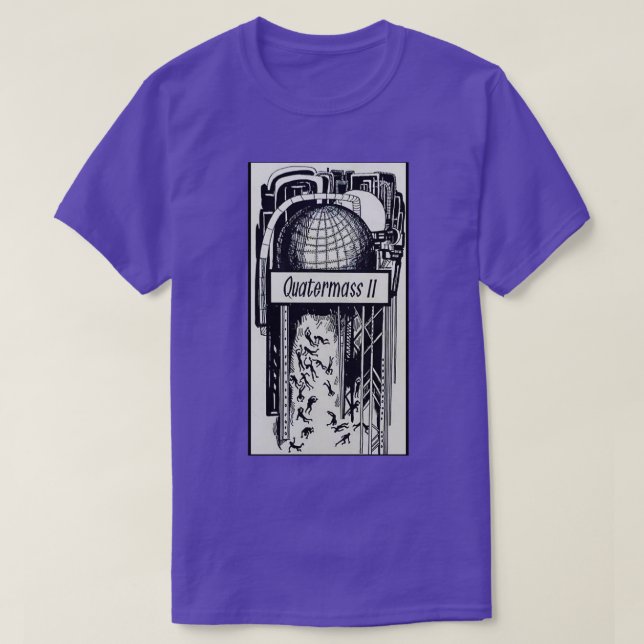 Camiseta Quatermass II  (Diseño del anverso)