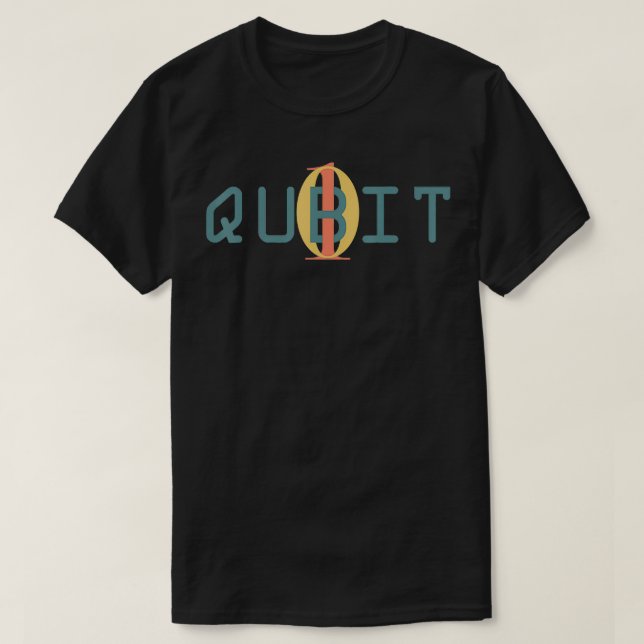 Camiseta Qubit Quantum Entanglage Quantum Computing Physi (Diseño del anverso)