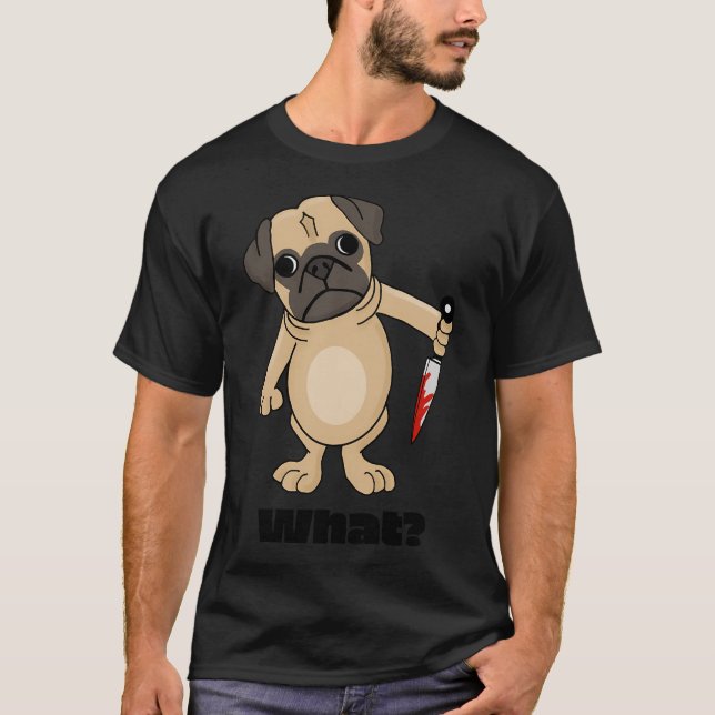 Camiseta ¿Qué? (Anverso)