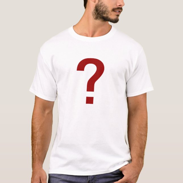 CAMISETA ¿QUÉ? (Anverso)